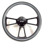 1968 Chevy Camaro SS Carbon Fiber Steering Wheel Chevy SS Horn Kit + Adapter
