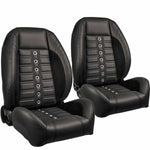 TMI Pro Series Sport XR Lowback Bucket Seats for 2015-2018 Mustang, Made In USA