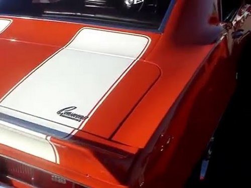 1968 - 69 Camaro by Chevrolet Header/Deck Emblem Set, Pair, #3916654