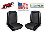 1967 Mustang Fastback Shelby & Deluxe Comfortweave Front/Rear Upholstery Set