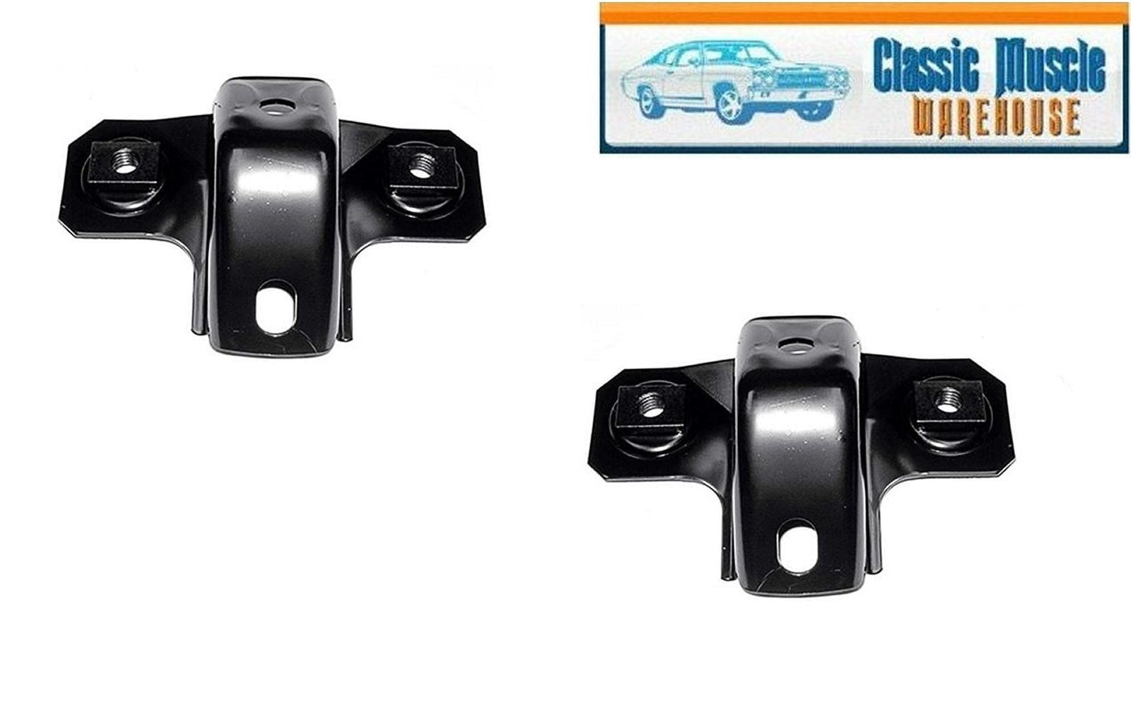 1964-66 Ford Mustang Rear Bumper Mounting Bracket Set - Left & Right Side - OER