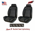 Sport R Front Bucket Lowback w/Headrest Upholstery for 1970 Camaro -TMI Products