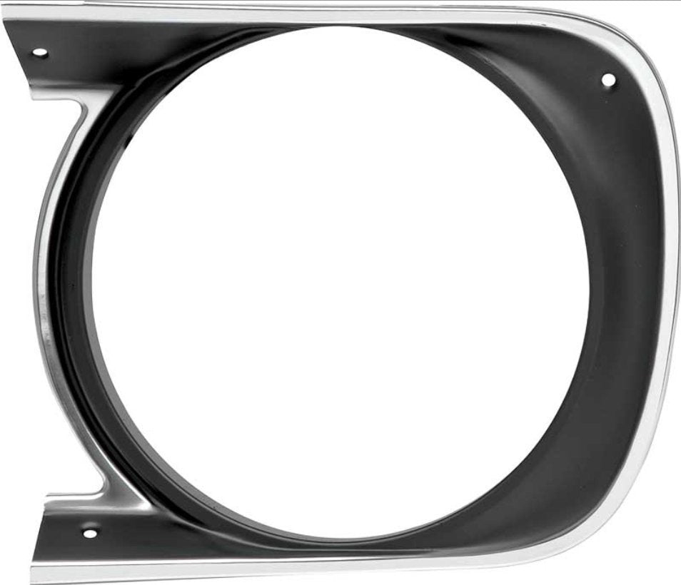 1968 Camaro Standard Headlamp Bezel Set - Right and Left - OER 3914769-3914770