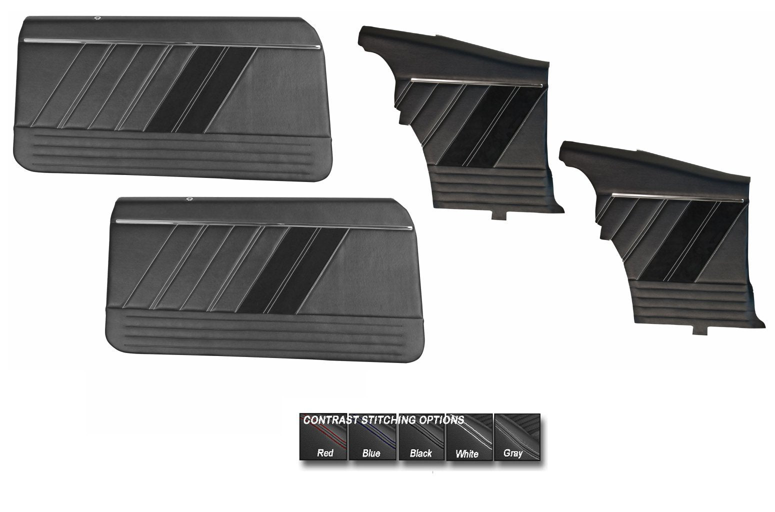Sport R Door & Quarter Panel Set for 1968 Camaro by TMI - Made in the USA  