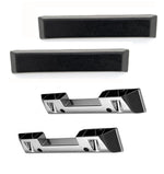 1964 - 1966 Mustang Arm Rest Set - Black- Arm Rest Base and Pad Included