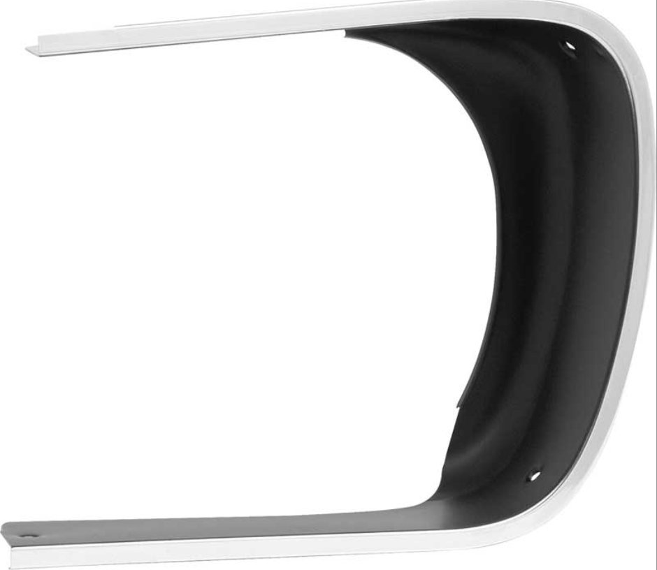 1967 - 1968 Camaro RS Headlamp Bezel Set, Both Sides, Authentic Restoration Part
