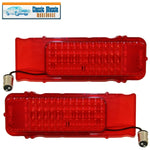 1968 Camaro Replacement LED Upgrade Tail Light Lens Set W/ Flasher- Standard