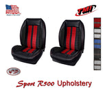 Sport R500 Front Bucket & Rear Bench Seat Upholstery 1964 - 67 Mustang Fastback