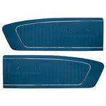 Blue Door Panels for 1964 1965 Mustang by Distinctive Ind. - IN STOCK