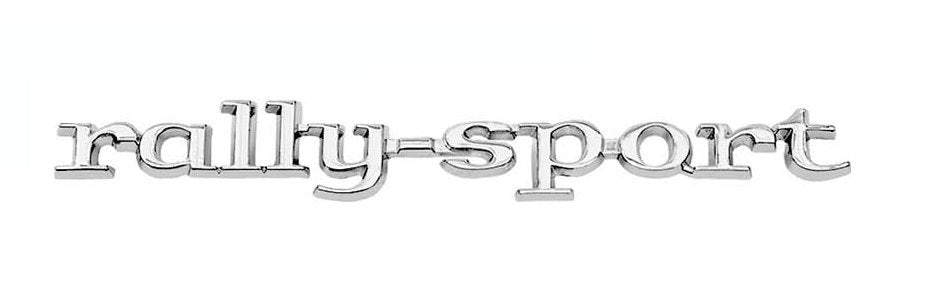 1968 Camaro, Rally Sport Fender Emblem Set - Pair - OER #3916692