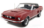 Dark Red Door Panels For 1968 Mustang Pair by TMI