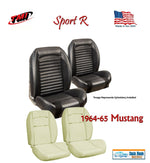 Sport R Bucket Seat Upholstery & Sport Foam for 1965 Mustang, Made in the USA