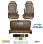 1970 Skylark Bucket & Rear Seat Upholstery in Your Choice of Factory Color 