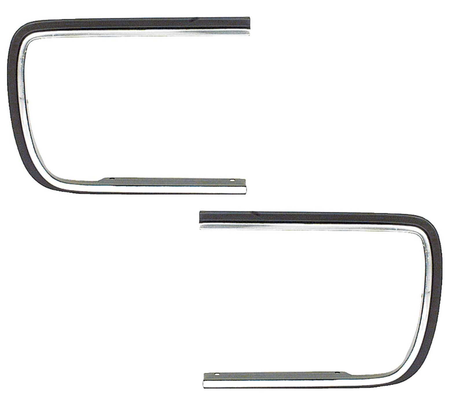1967 - 1968 Camaro Rally Sport OEM Replacement RS Headlamp Door Molding Set