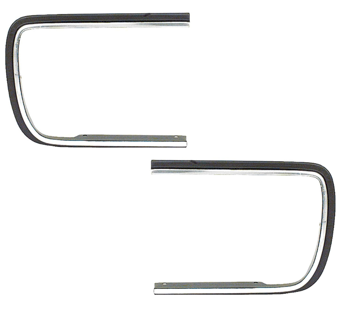 1967 - 1968 Camaro Rally Sport OEM Replacement RS Headlamp Door Molding Set
