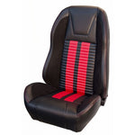 Sport R500 HIgh Back Front & Rear Seat Upholstery 1969-70 Mustang Fastback