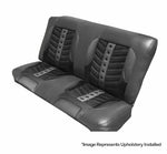TMI Sport XR Rear Upholstery for 1964 - 1972 Chevelle, Charcoal Black
