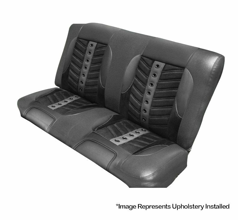 TMI Sport XR Rear Upholstery for 1964 - 1972 Chevelle, Charcoal Black