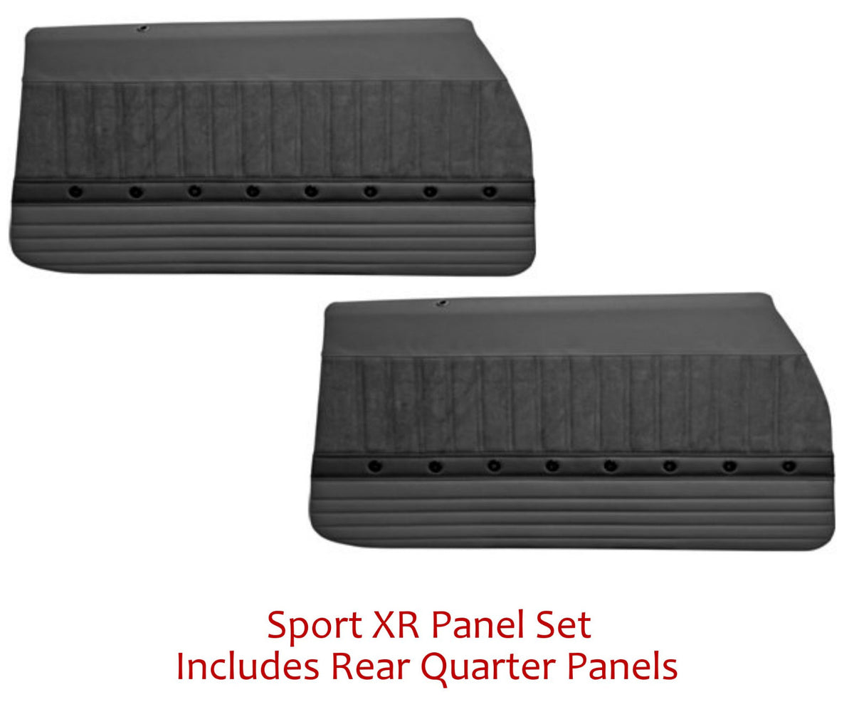 Sport XR Door & Quarter Panel Set for 1967 Chevelle Coupe, TMI