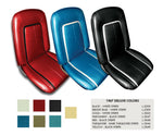 1967 Camaro Convertible Deluxe Front & Rear Seat Upholstery in Any Color (DI)