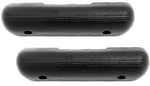 Replacement Arm Rest Pair for 1967 Mustang - Black - Both Driver & Passenger
