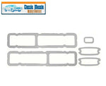 1968 Camaro; Standard Lens Gasket Set; Except RS; 5 Piece Set