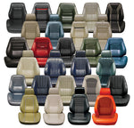 Deluxe Houndstooth Touring II Fully Assembled Seats  1967 - 1972 Chevy Trucks