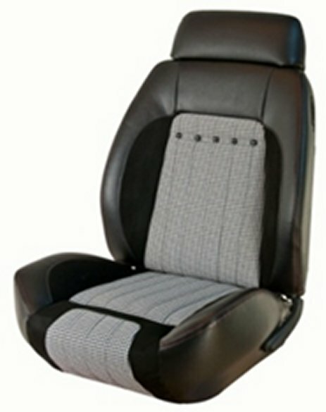 Sport R Deluxe Houndstooth Front/Rear Upholstery for 1970 Camaro -TMI Products