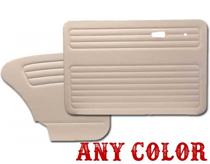 1967-78 Volkswagen VW Bug Door & Quarter Panel Set - Any OEM Color, w/o Pockets