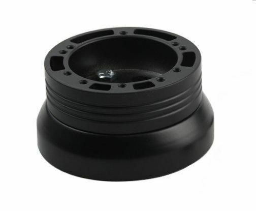1970-1973 Chevy C/K Series Pick Up Steering Wheel Adapter Black Billet Alum.