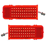 1968 Rally Sport Camaro Replacement LED Upgrade Tail Light Lens Set W/ Flasher