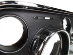 1968 Mustang Black Instrument Bezel - Camera Case Black by ACP
