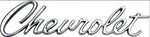 1967 Camaro Chevrolet Script Emblem Pair- Authentic GM Part - 3910000