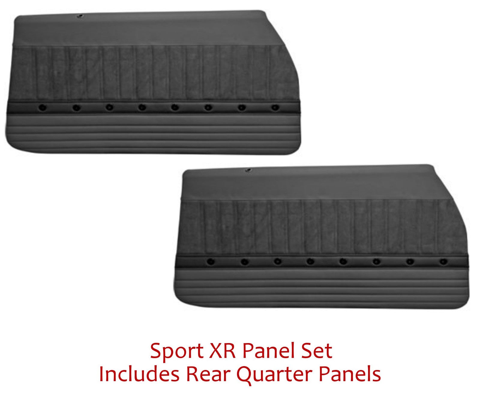 Sport XR Door & Quarter Panel Set for 1968 Chevelle Coupe, Custom Made TMI