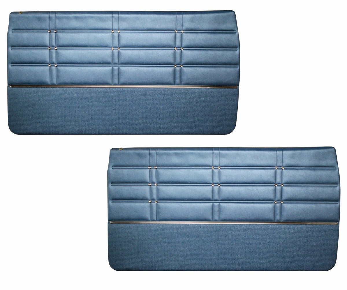 1963 Impala Coupe Front & Rear Bench Seat Upholstery + Panel Set - Any Color