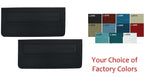 1966 Chevelle, El Camino Door Panel Set in Your Choice of Factory Colors (DI)