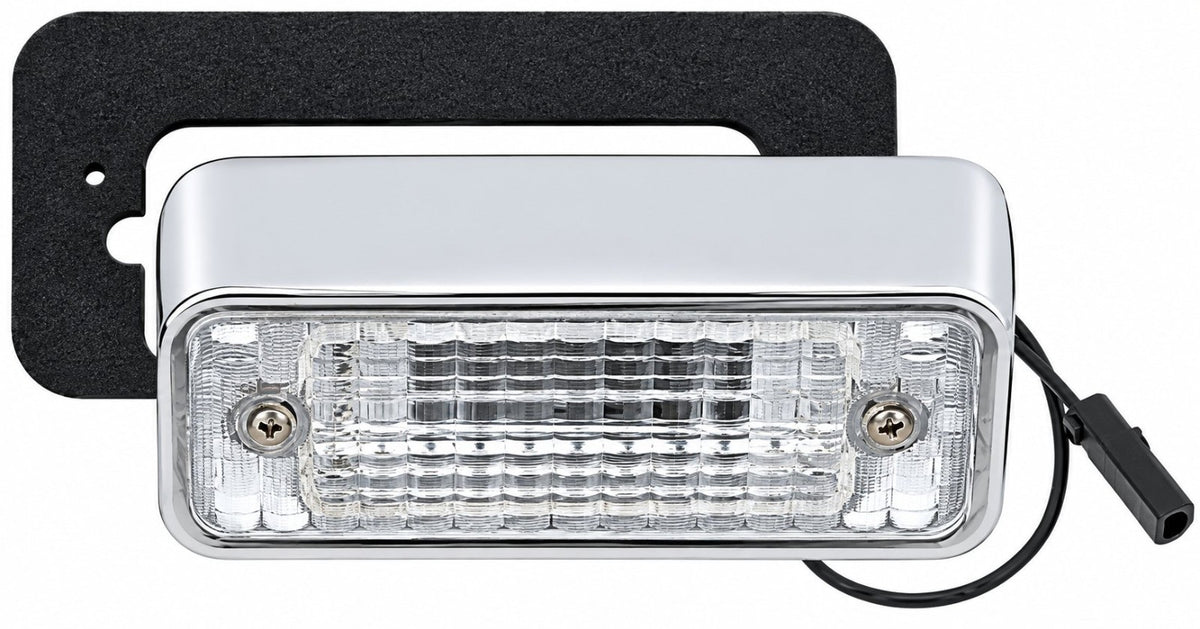 1969 Camaro RS Back Up Light Assembly Set, Bezels, Lens, Right & Left