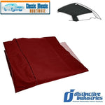 Bright Red Headliner for 1965 Ford Mustang by Distinctive Ind. - IN STOCK