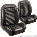 Sport R Seat Upholstery & Sport Foam F/R for 1966 Mustang Fastback, Made in USA