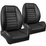 TMI Pro Series - Complete Bucket Seat Set + Brackets for 2005 - 2014 Mustang
