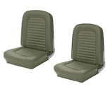 1964 &1965 Mustang Convertible Seat Upholstery Ivy Gold Front & Rear