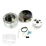 Steering Wheel Kit Black Vinyl & Polished Billet 1995-02 GMC Trucks