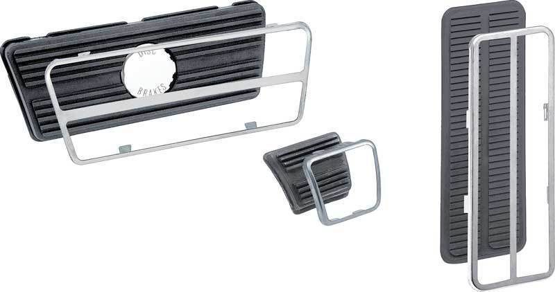 1969 -81 Camaro, Firebird Complete Replacement Pedal Set, with Disc Brakes, Auto