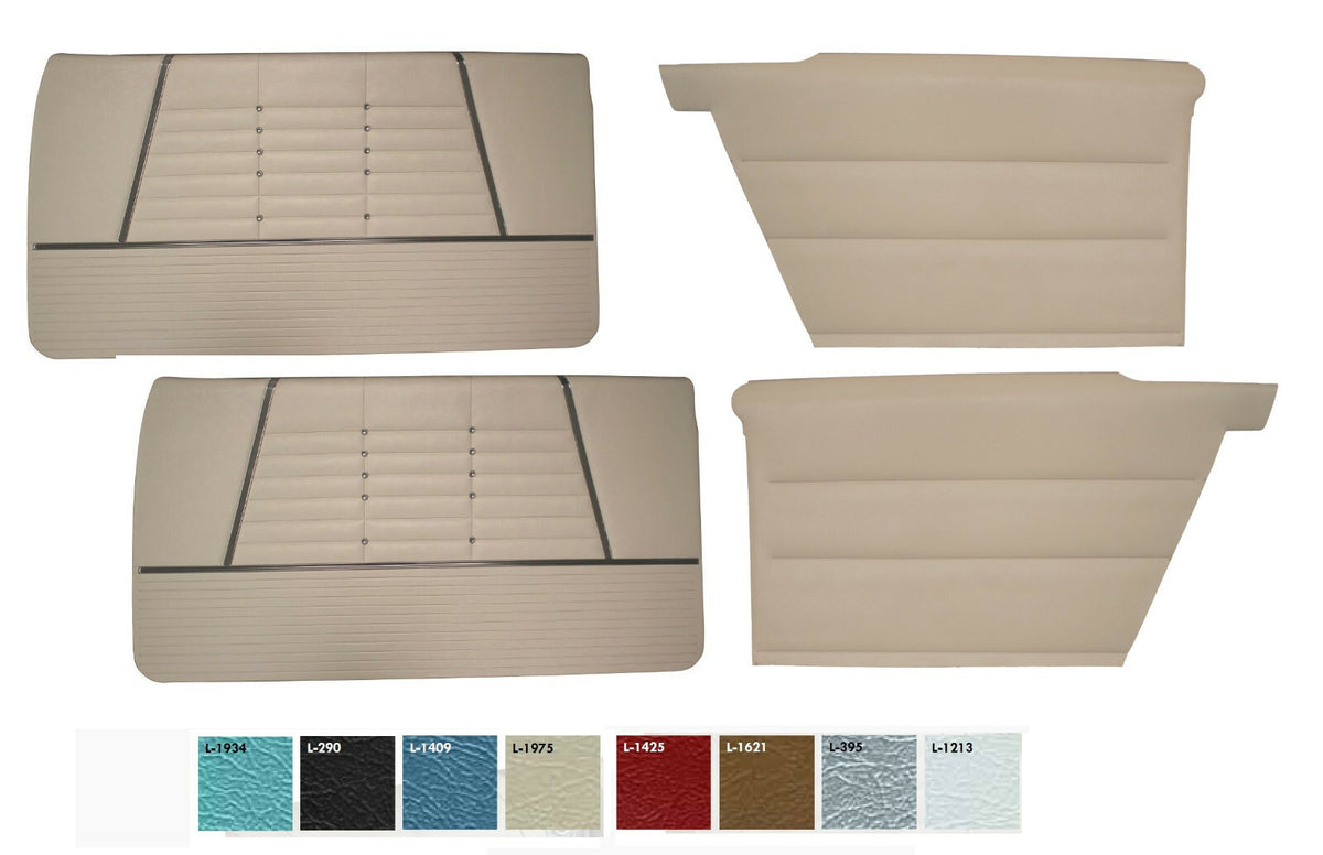 1964 Impala Coupe Interior Set-Upholstery, Panels, Arm Rests, Headliner, Carpet