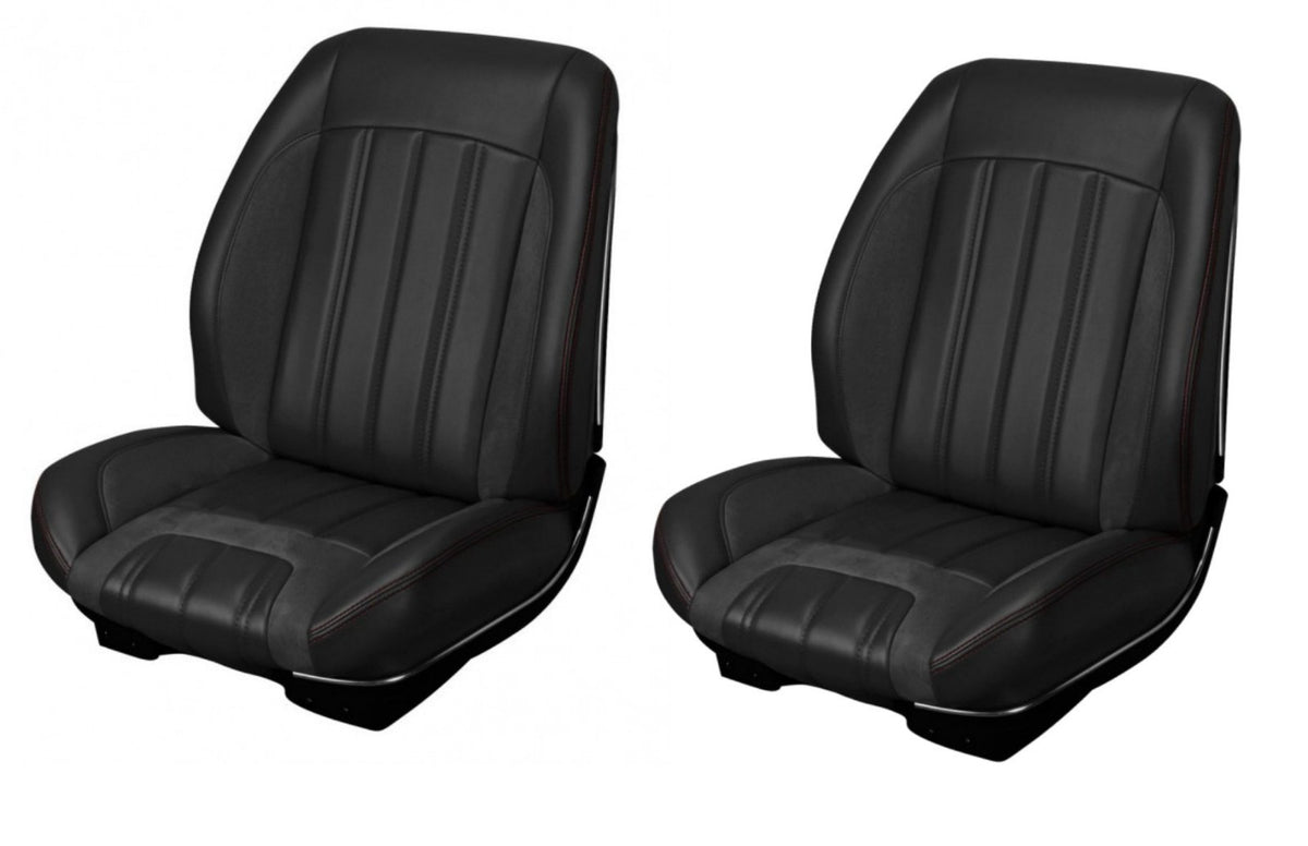 Sport R Front & Rear Seat Upholstery Set for 1966 Chevelle Coupe - by TMI