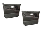 Sport R Molded Door Panel Set - Black - for 1977 - 87 Chevy, GMC C/10 Truck