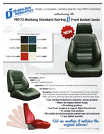 Standard Touring II Fully Assembled Seats  1971-73 Mustang - Choice of Color