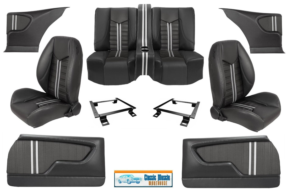TMI Sport SS Seat & Panel Interior Kit for 1968-72 Nova W/ Rear Console