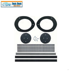 1965-68 Impala, Caprice, Camaro, Firebird; Dash Fresh Air Duct Seal Set; w/Astro