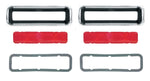 1967 Camaro RS Complete Replacement Tail Light Set, Bezels, Lens, Right & Left